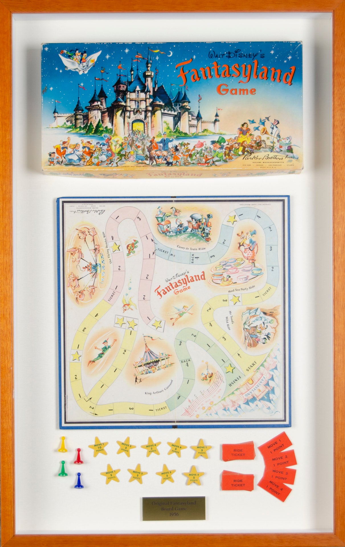 Original Fantasyland Board Game (c. 1956)
